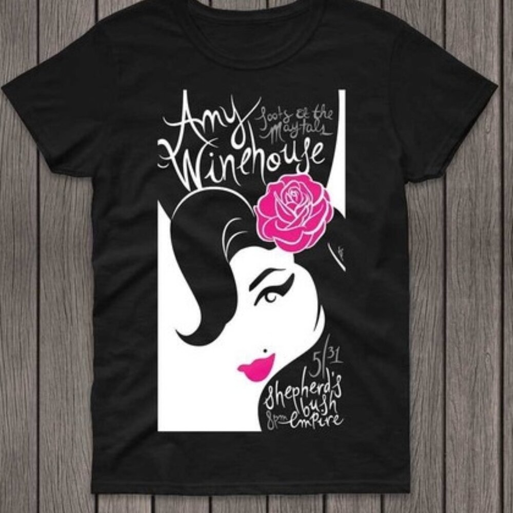 Amy Winehouse Vintage Soul English Singer Music Fan Shirt 89